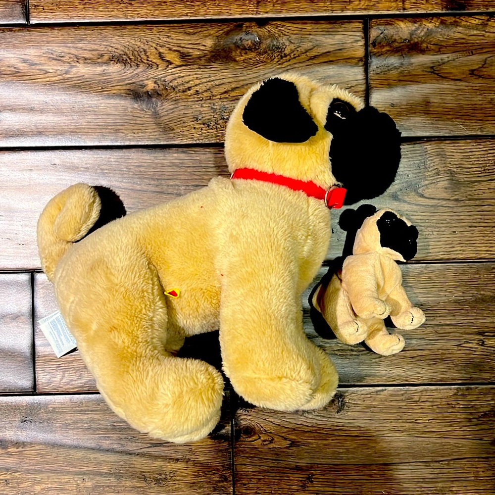 Build-a-Bear Pug Dog with Puppy